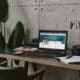 Notebook su una scrivania